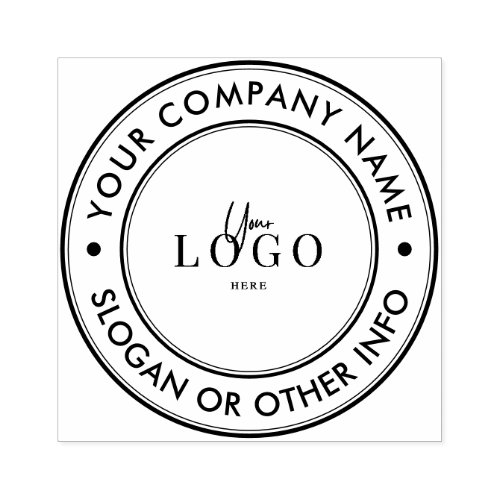 Create Your Business Logo Custom Rubber Stamp 