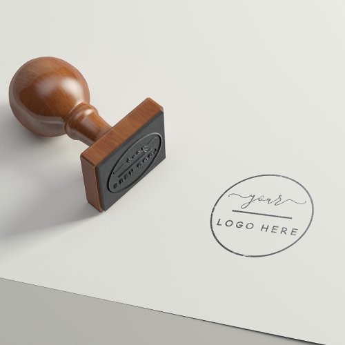 Create Your Business Logo Custom Rubber Stamp 