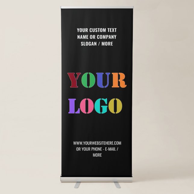 Create Your Business Presentation Banners Template (Front)