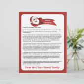 Create Your Christmas Letter Online (Standing Front)