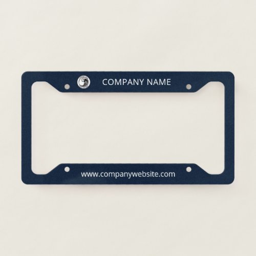 Create Your Company Logo Name Business Website License Plate Frame