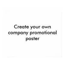 Create Your Company Promotional Poster