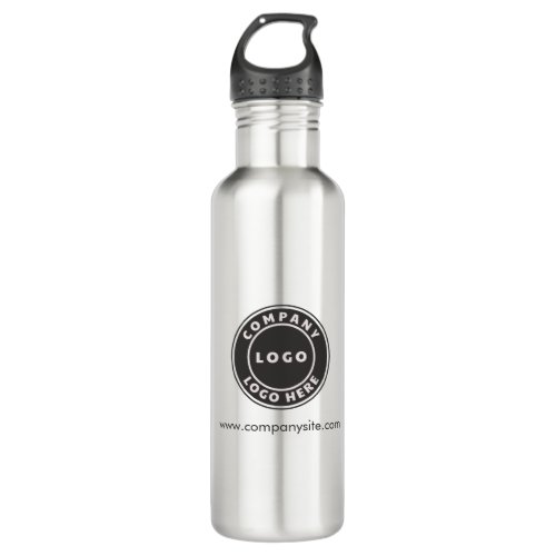 Create Your Custom Company Logo and Business Name Stainless Steel Water Bottle