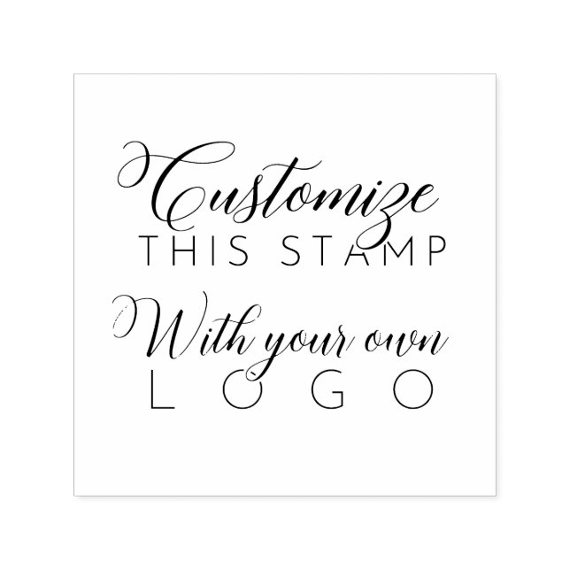 Create Your Custom Elegant Company Logo | Business Self-inking Stamp (Design)