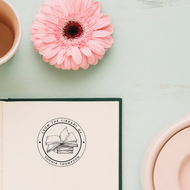 Create Your Custom From The Library Of Self-inking Stamp (Creator Uploaded)