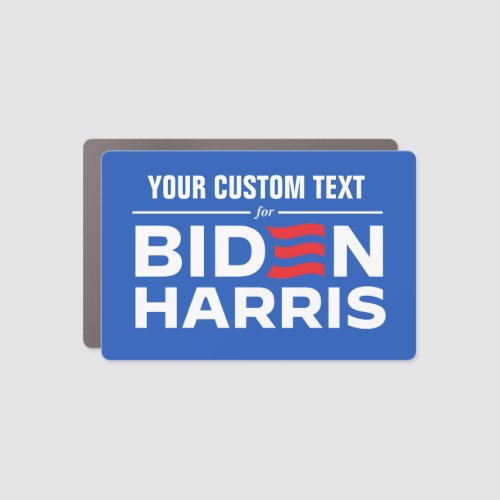 Create Your Custom Group Nam for Biden Harris 2024 Car Magnet