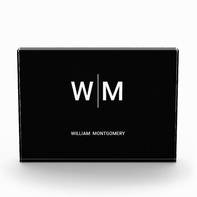 create your custom minimalist & elegantPhoto Block (Front)