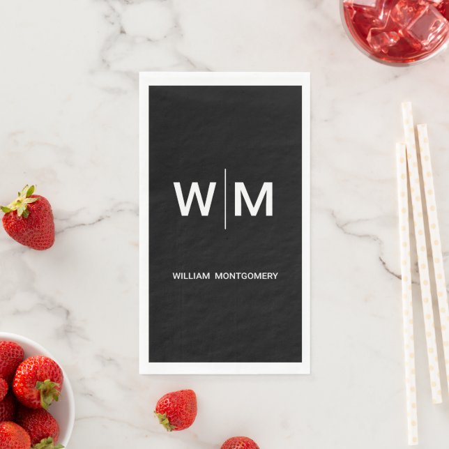 create your custom minimalist & sleek Paper Napkin (Insitu)