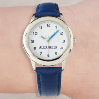 Custom name online watch