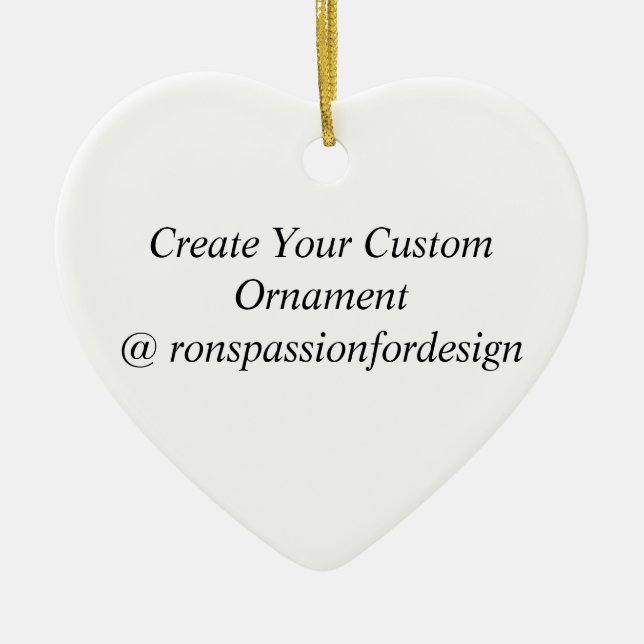 Create Your Custom Ornament (Front)