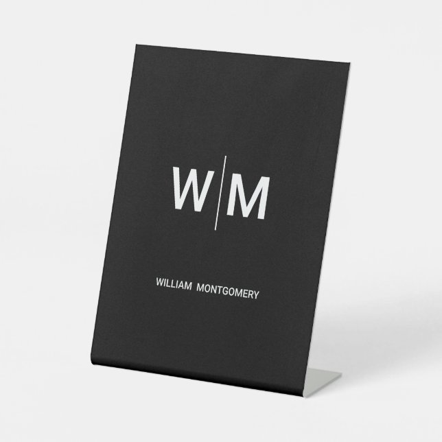 create your custom Pedestal Sign (Front)