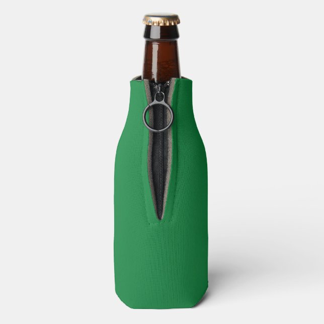 Create Your Custom Personalized Golf Green Beer Bottle Cooler (Bottle Back)