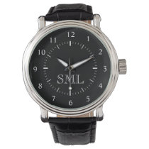Create Your Custom Personalized Monogram Watch Create Your Custom Personalized Monogram Watch