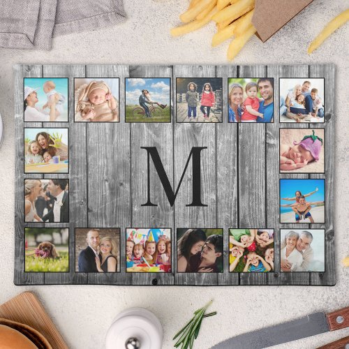 Create Your Custom Photo Collage Rustic Farmhouse Cloth Placemat