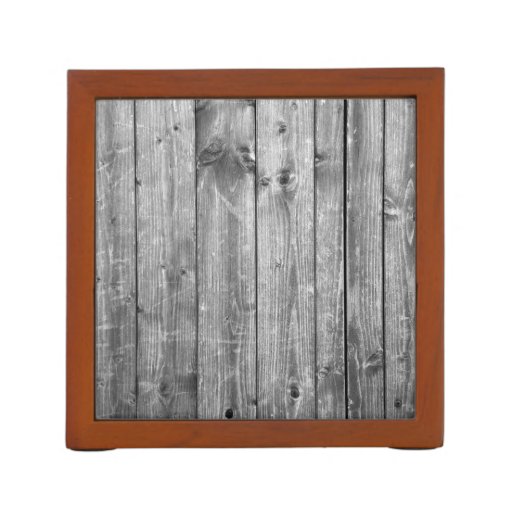 Create Your Custom Photo Collage Rustic Farmhouse Desk Organizer Zazzle