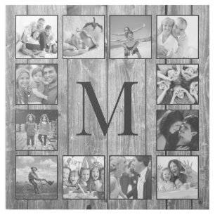 Create Your Custom Photo Collage Rustic Farmhouse Gallery Wrap