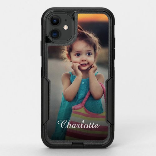 Create Your Custom Photo OtterBox Commuter iPhone 11 Case - Create your own personalized phone case with your custom image. Add your favorite photo, design or artwork to create something really unique. Treat yourself or make the perfect gift for family, friends, parents and grandparents!