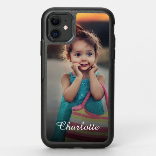 Create Your Custom Photo Personalized OtterBox Symmetry iPhone 11 Case - Create your own personalized phone case with your custom image. Add your favorite photo, design or artwork to create something really unique. Treat yourself or make the perfect gift for family, friends, parents and grandparents!