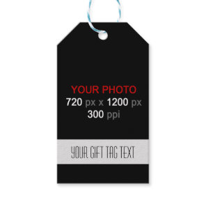 Create Your Custom Photos Gift Tag
