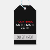 Create Your Custom Photos Gift Tag (Back)