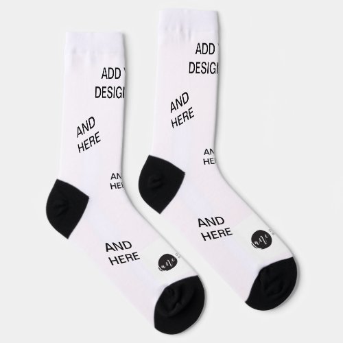 Create Your Custom Sustainable Premium Crew Socks