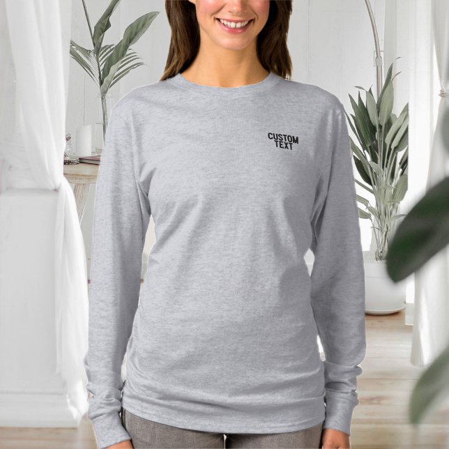 Create Your Custom Text Tshirt (Creator Uploaded)