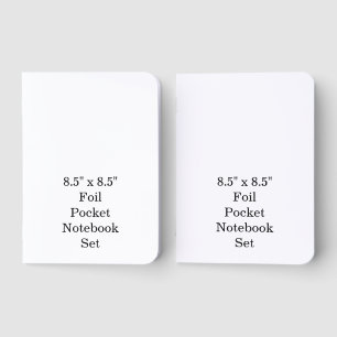 Create Your Customized 4" x 5.5" Foil Vow Books