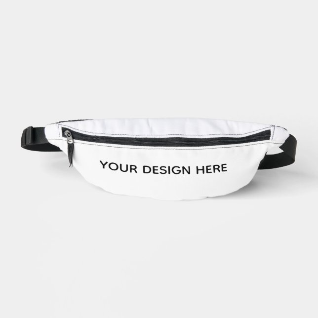 Create your design here add your text logo fanny pack (Front)