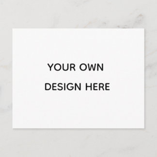 Create your design here add your text logo hare holiday postcard