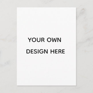 Create your design here add your text logo hare postcard