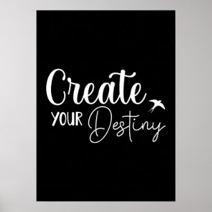 Create Your Destiny - Gym, Success, Hustle Poster