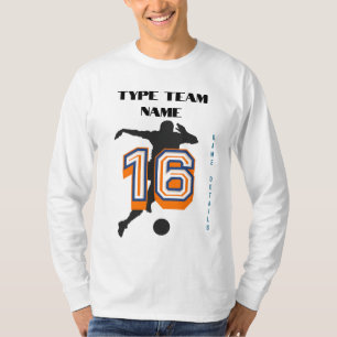 Create your Favorite Team Name 16 Football Soccer T-Shirt