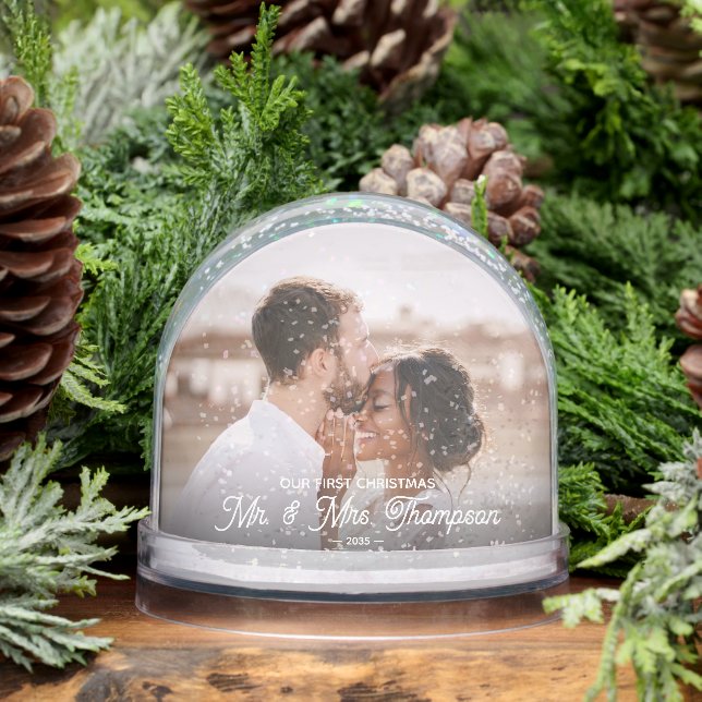 Create Your First Christmas Married Love Script Snow Globe (Winter)