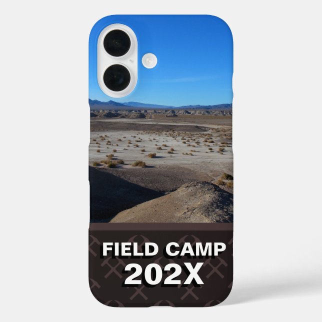 Create Your Geology Field Camp Photo Case-Mate iPhone Case (Back)