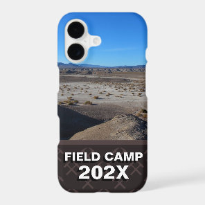 Create Your Geology Field Camp Photo iPhone 17 Case