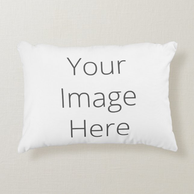 Create Your Grade A Cotton Accent Pillow 16" x 12" (Front)