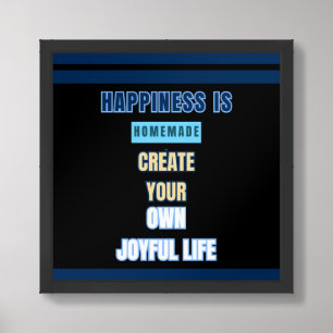 Create Your Joy - Inspirational Quote Poster