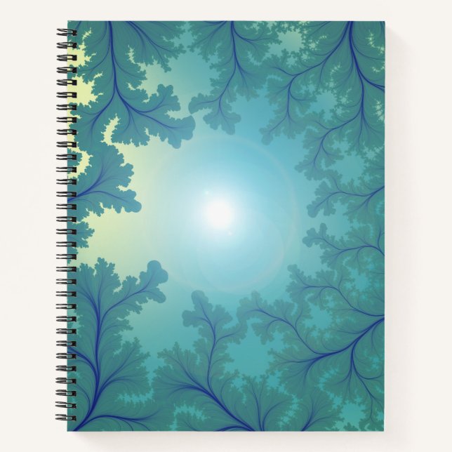 Create Your Masterpiece with Our 8.5" x 11" Spiral Notebook (Front)