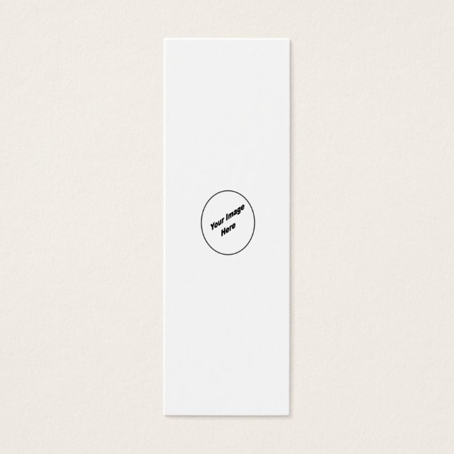 Create Your One Of A Kind bookmark (Front)