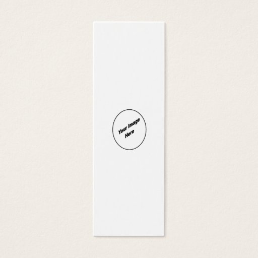 Customizable Create Your One Of A Kind Bookmark Business Card
