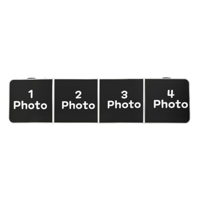 Create your Own 04 Photo Collage Beer Pong Table (Top)