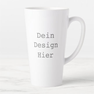 Create your own 0.48l Great Latte cup