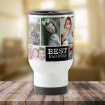 Create Your Own 10 Photo Collage Best Dad Ever Travel Mug<br><div class="desc">Photo Collage Mug - A special gift for dad personalized with 10 favorite pictures of happy memories with kids.</div>