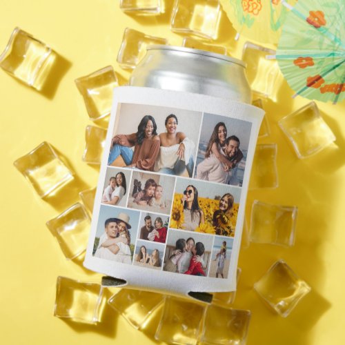 Create Your Own 10 Photo Collage Can Cooler