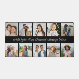 Create Your Own 10 Photo Collage Desk Mat