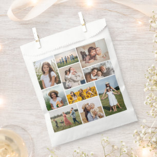 Create Your Own 10 Photo Collage Favor Bag