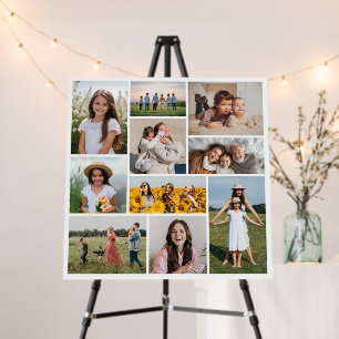 Create Your Own 10 Photo Collage Foam Board
