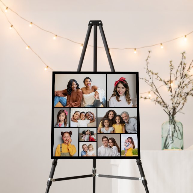 Create Your Own 10 Photo Collage Foam Board (In Situ (Stand))
