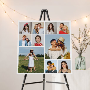 Create Your Own 10 Photo Collage Foam Board