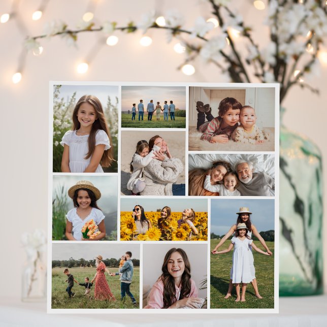 Create Your Own 10 Photo Collage Foam Board (In Situ (Wedding))